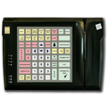 Программируемая защищенная клавиатура LPOS-064P со сканером отпечатка пальца и считывателем магнитных карт (черная)