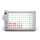 Programmable protected keyboard LPOS-096P with electromechanical key