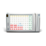 Программируемая защищенная клавиатура LPOS-096P со сканером отпечатка пальца и считывателем магнитных карт